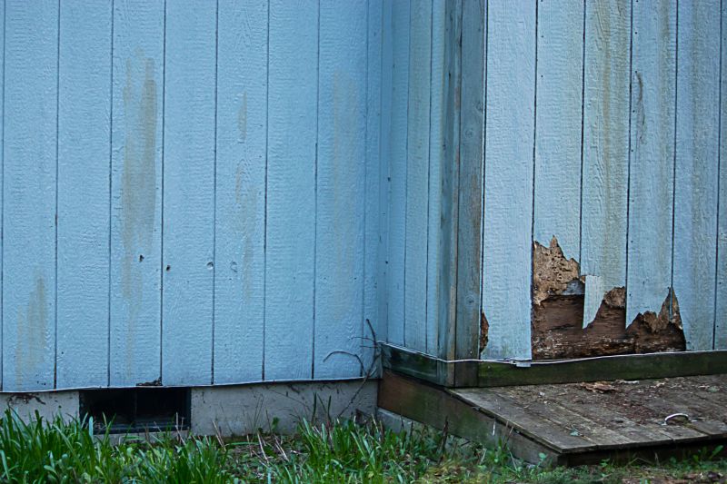 Siding Repair Before and After