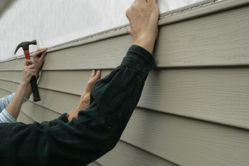 New Vinyl Siding Installation